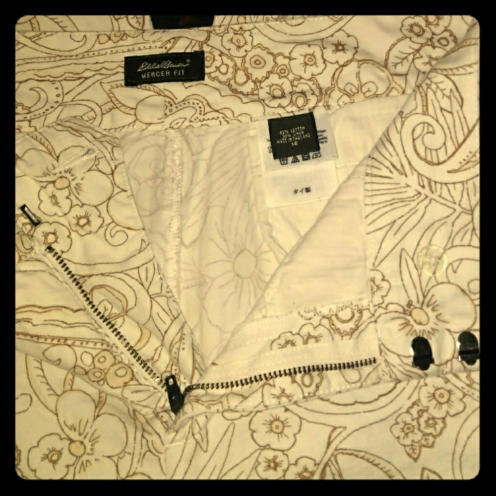 Eddie Bauer capris mercer fit